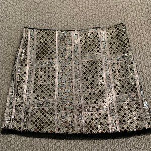 Elegant Sequins Skirt